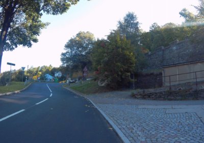 Bergauf auf dem Zschopautalradweg von Wolkenstein bis Döbeln (c) radelei.de